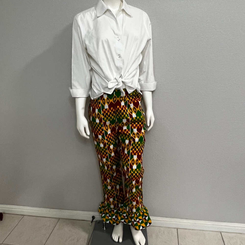 Ankle Length Bell Bottom Pants